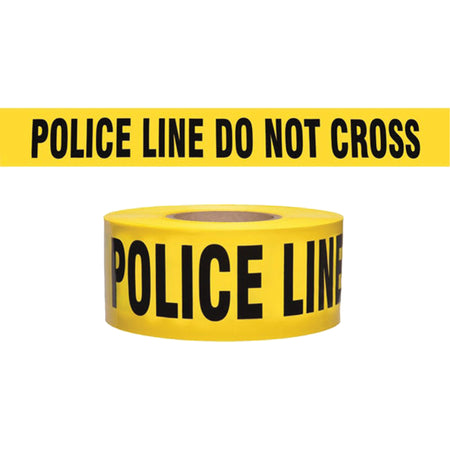 ""Police Line Do Not Cross"" Contractor-Grade Barricade Tape - SHL852