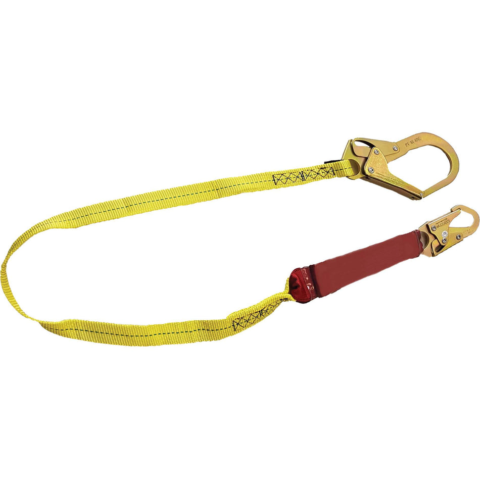 External Energy Absorber Lanyard with 2-1/4"" Hook - SHM060