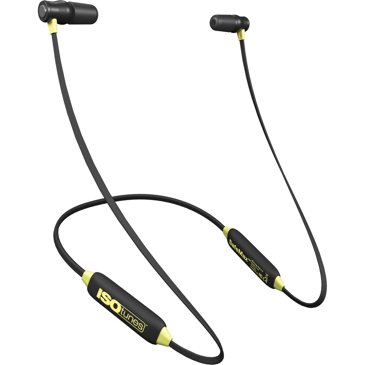 Yellow & Black Xtra 2.0 Bluetooth Earbuds - SHM718