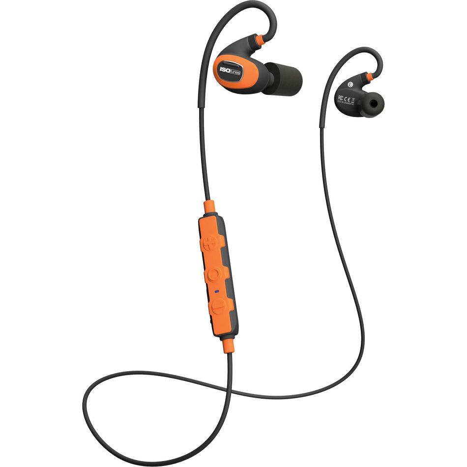 Safety Orange Pro 2.0 Bluetooth Earbuds - SHM720