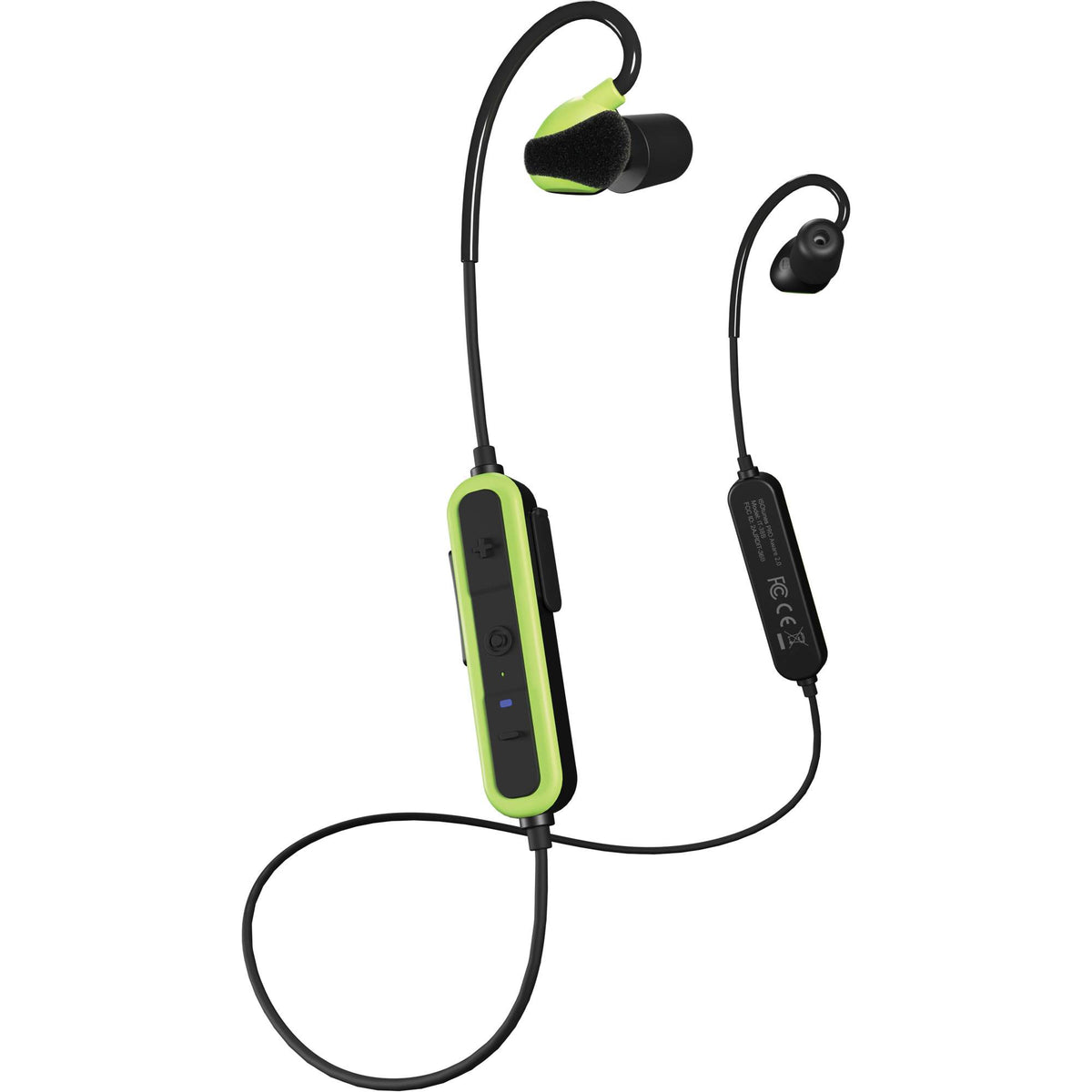 Safety Green Pro Aware 2.0 Bluetooth Earbuds - SHM727