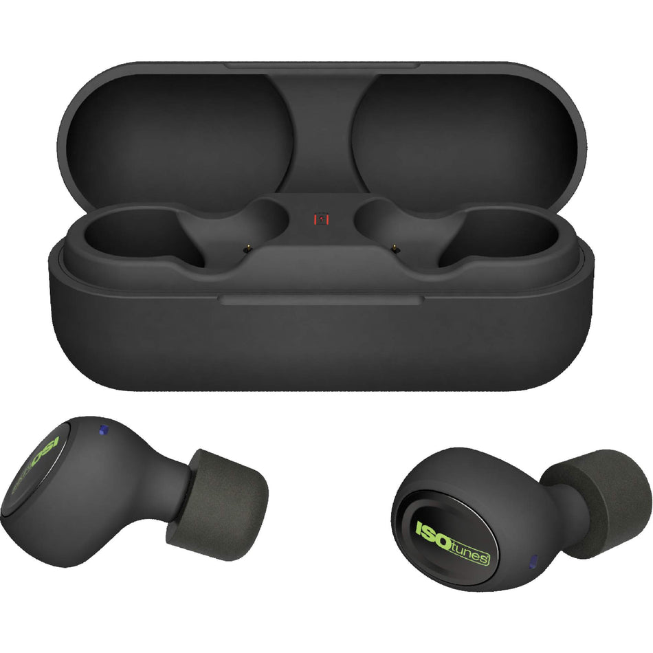 Matte Black Free 2.0 Wireless Bluetooth Earbuds - SHM728