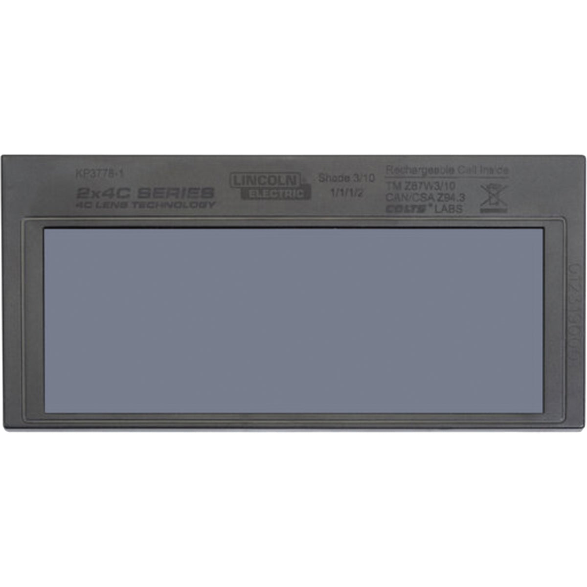 VIKING™ 2x4C® Series Auto Darkening Lens with Fixed Shade 10 - SHN997