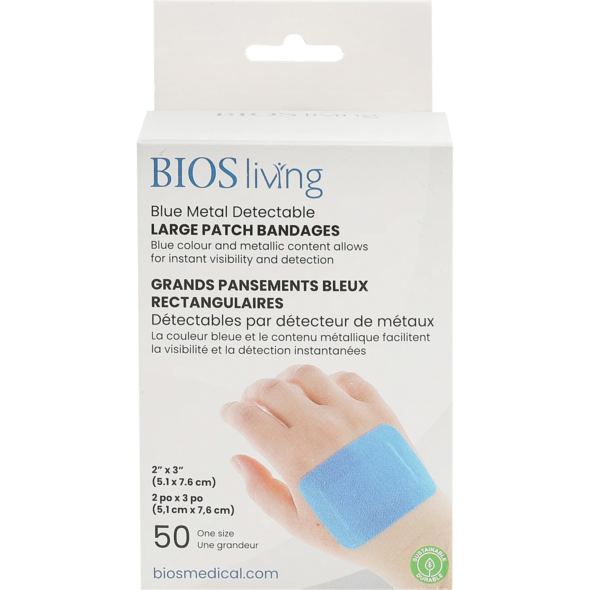 Blue Large Patch Bandages - SHO151