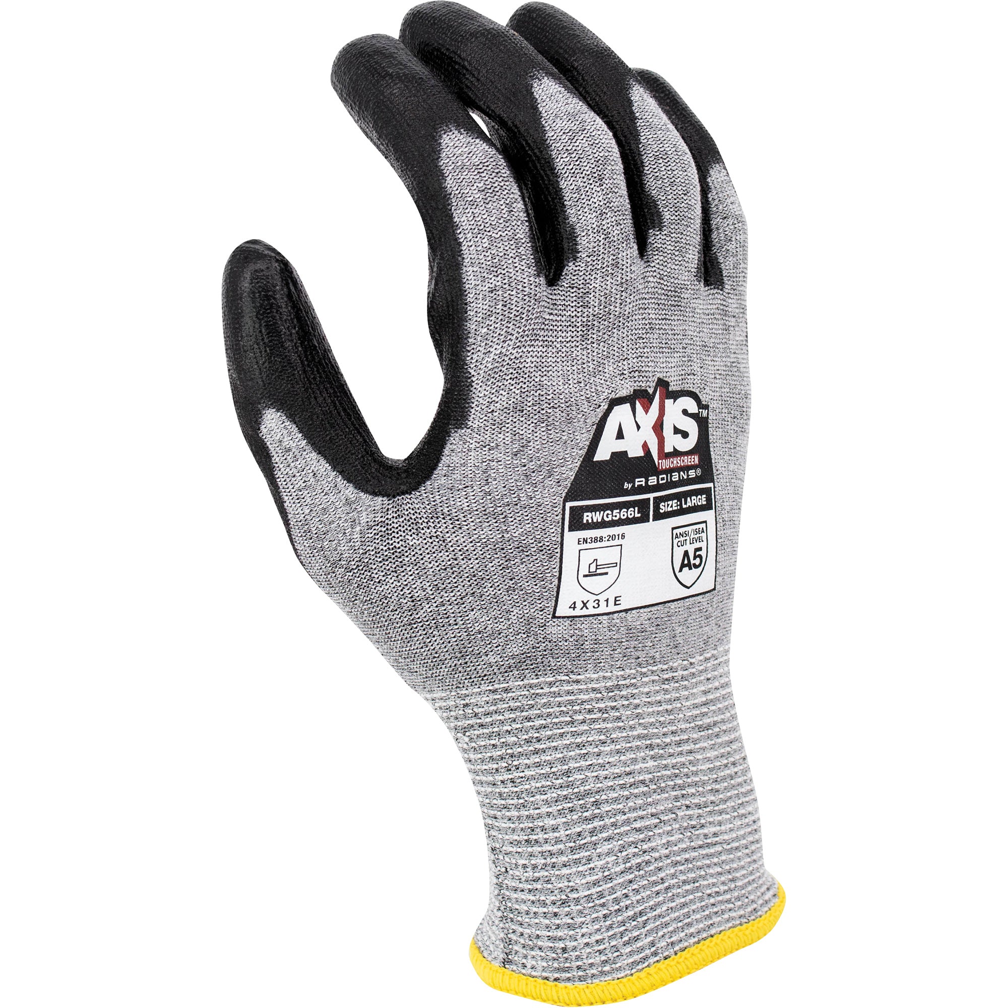 RWG566 AXIS™ Cut Protection Touchscreen Work Glove - SHO233