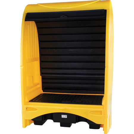 2-Drum Hard Cover Spill Pallet - SHO252