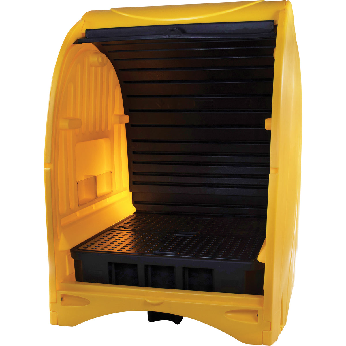 4-Drum Hard Cover Spill Pallet - SHO253