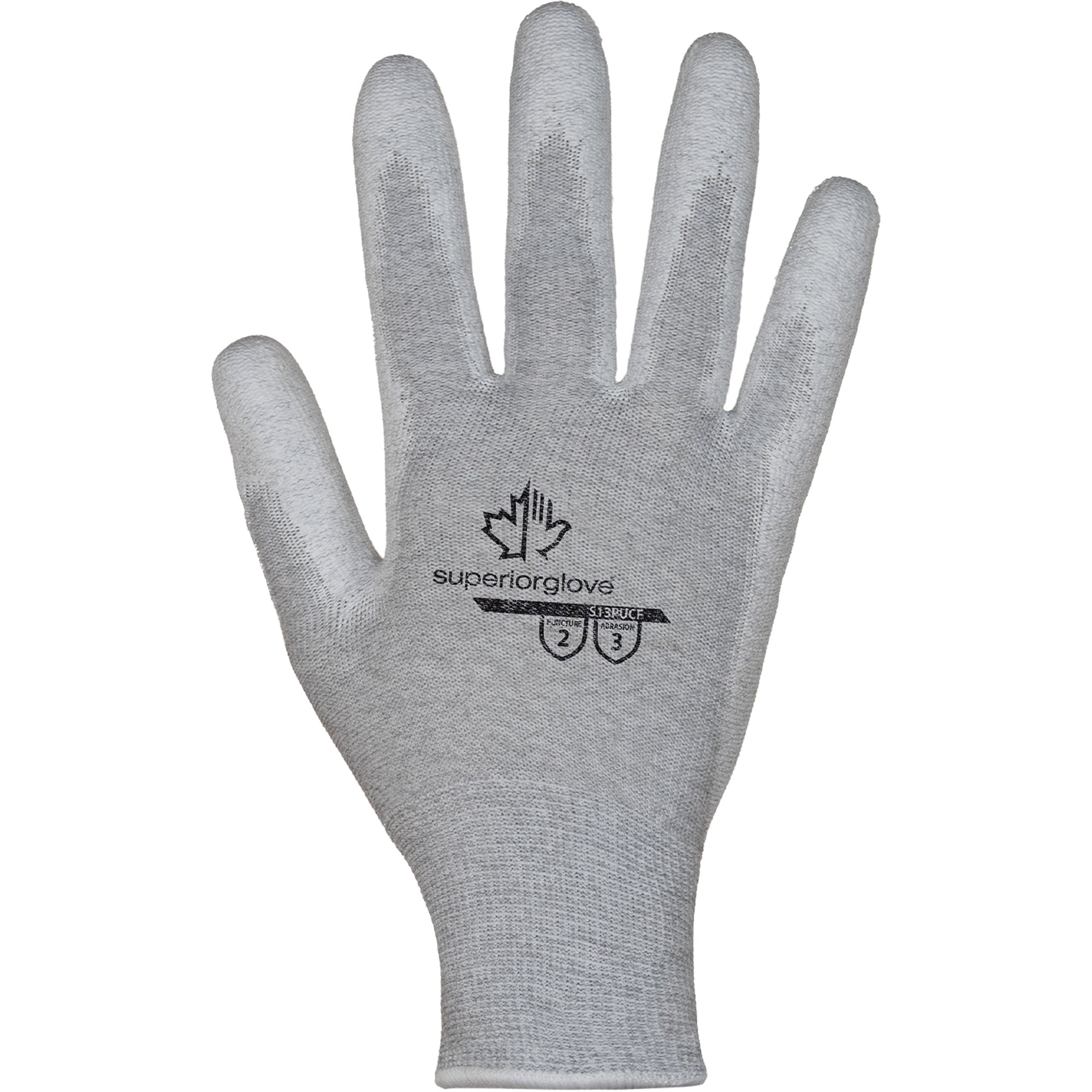 KnitActiv™ Electrostatic Dissipative Low-Linting White Gloves - SHO270