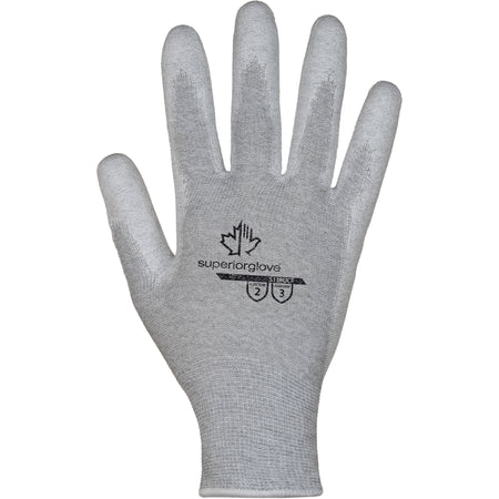 KnitActiv™ Electrostatic Dissipative Low-Linting White Gloves - SHO270