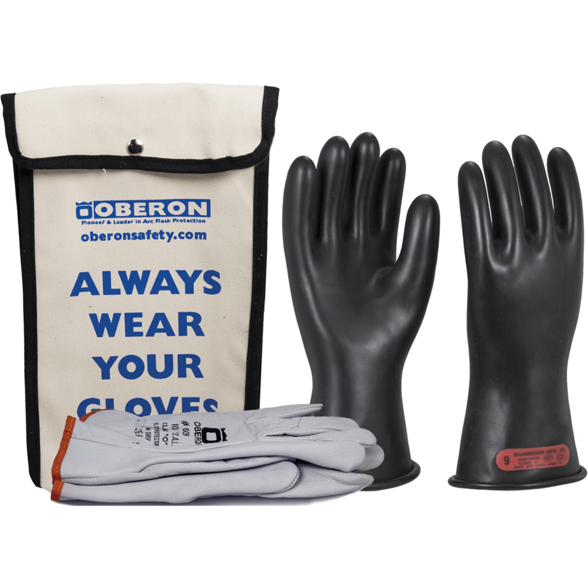 Class 0 Rubber Electrical Glove Kit - SHO333