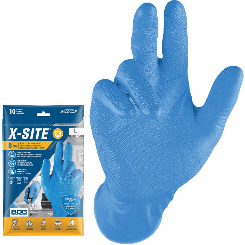 Grippaz™ Disposable Gloves - SHO624