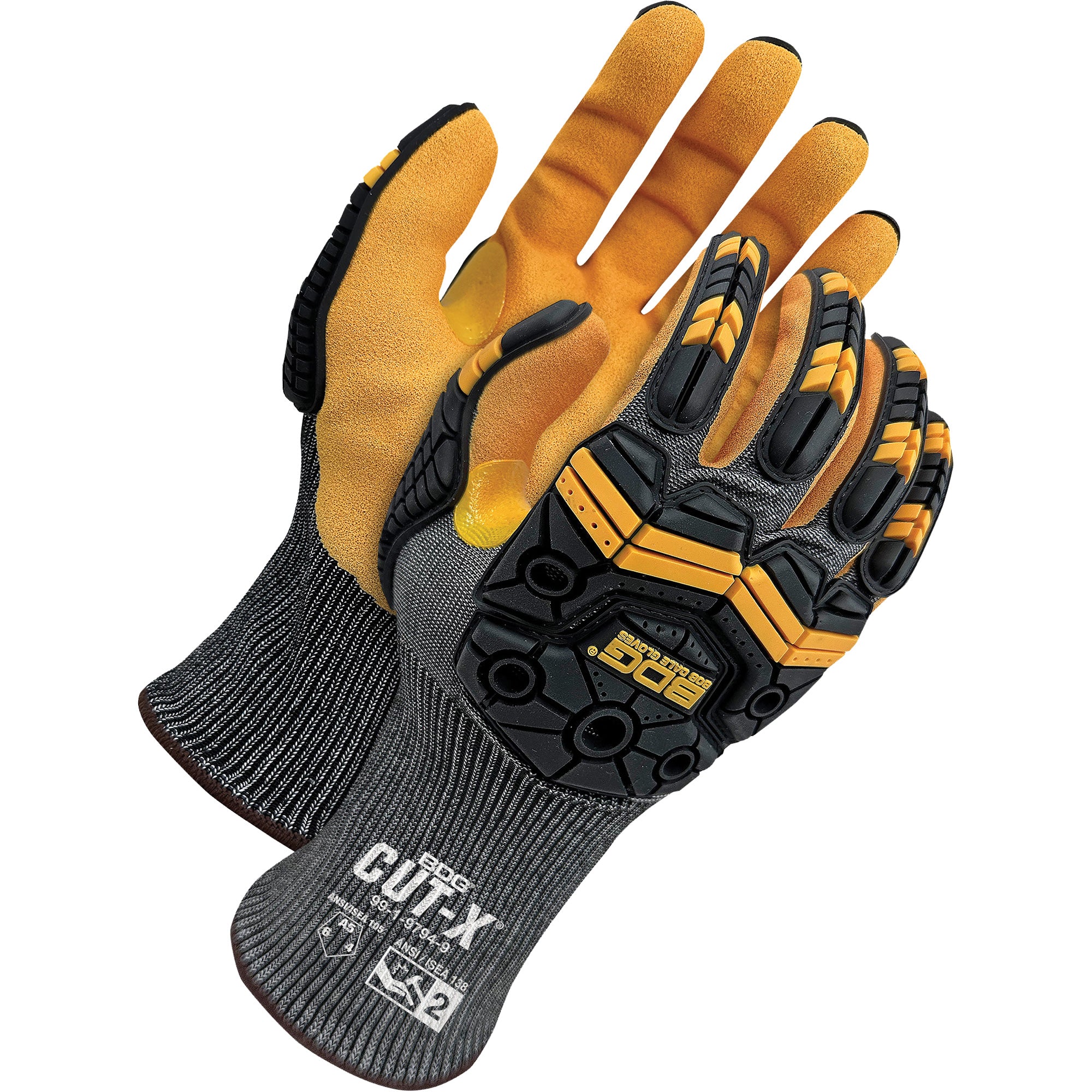 Cut-X® Cut-Resistant Touchscreen Impact Gloves - SHO724