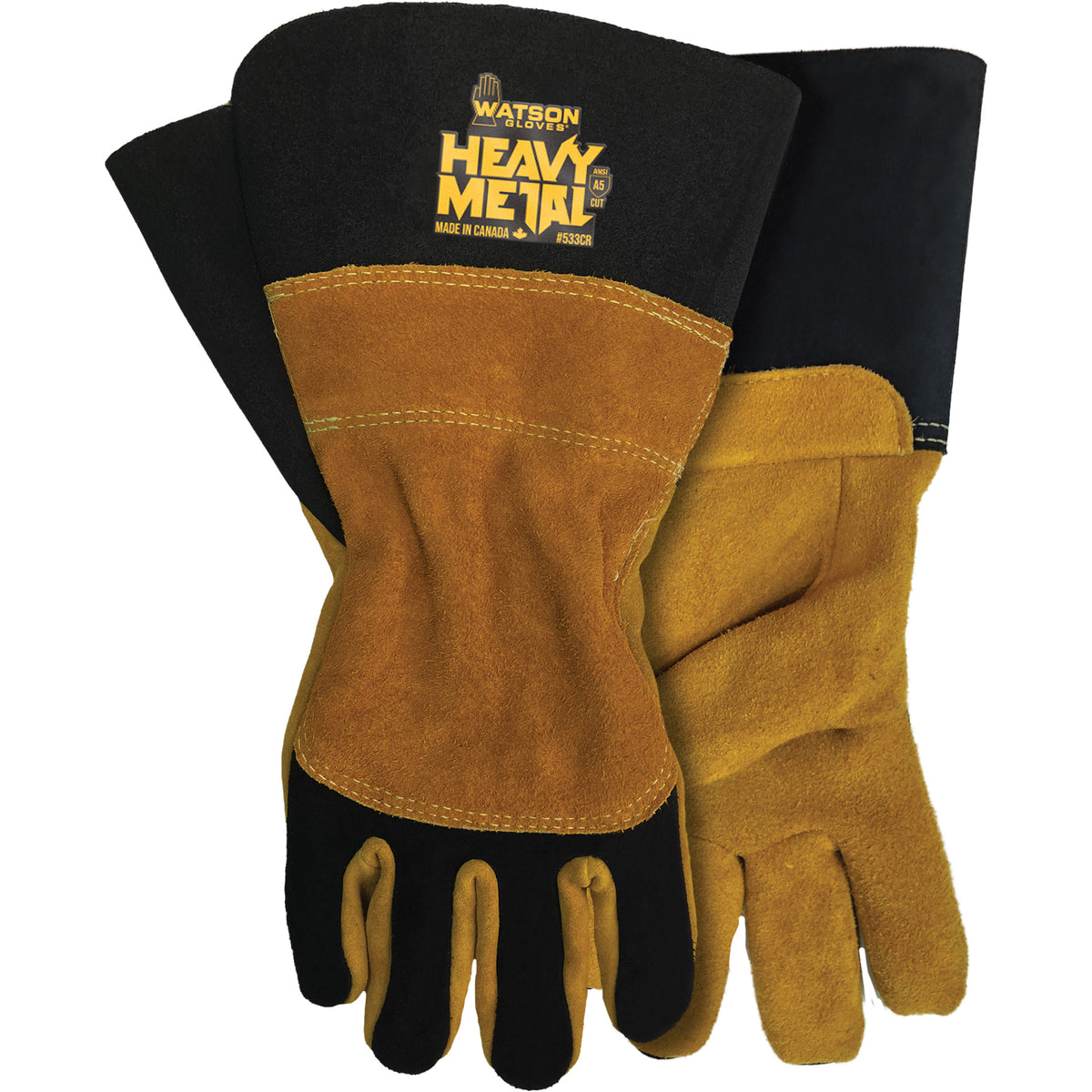 Black Velvet Mig/Stick Welding Gloves - SHO880