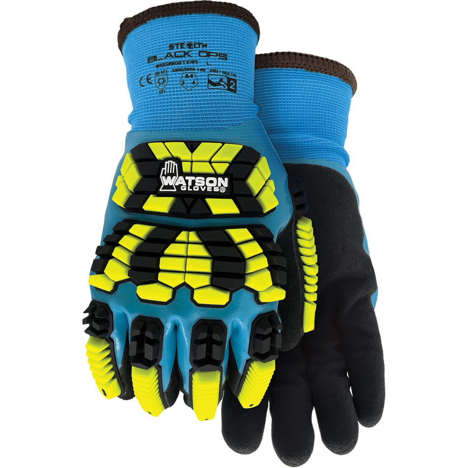 9393TPR Stealth Black Ops Winter Impact Gloves - SHO901