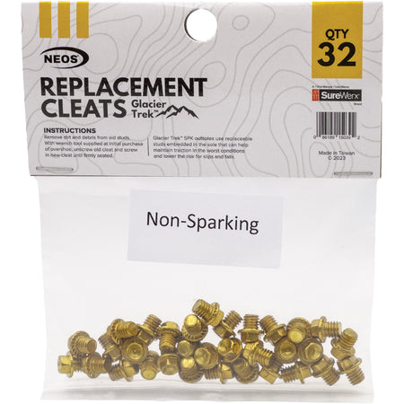 Glacier Trek Non-Sparking Replacement Cleats - SHP226