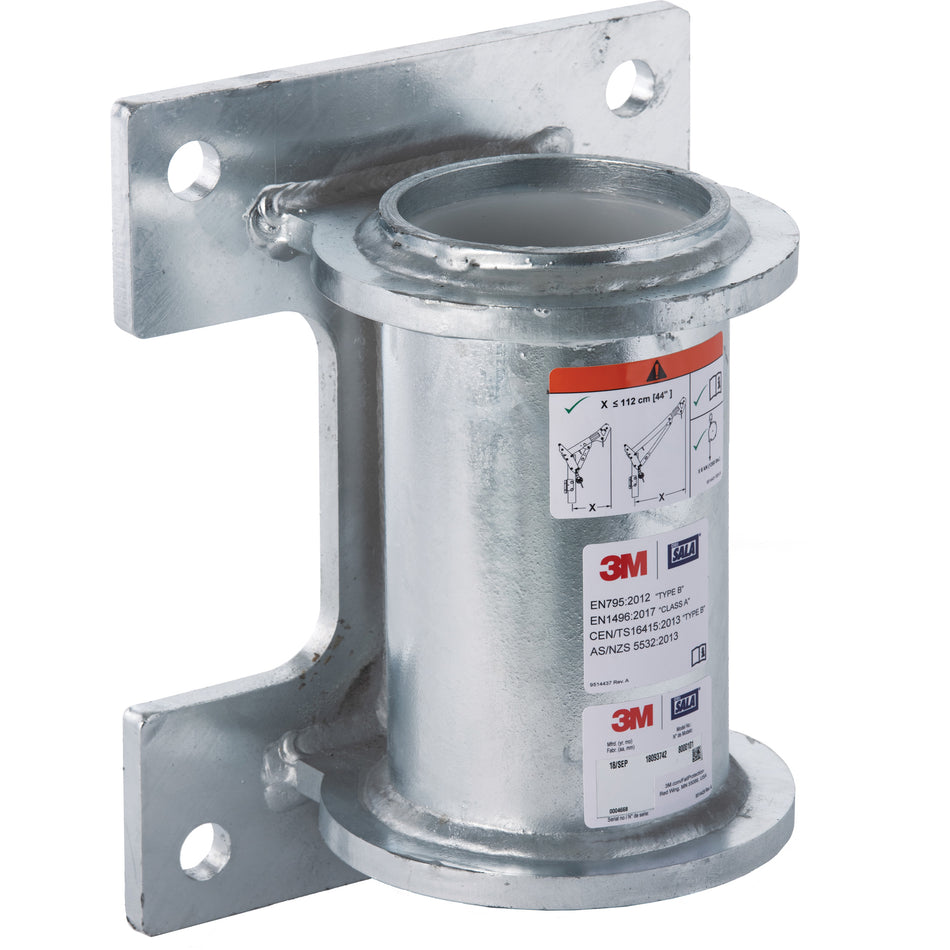 DBI-SALA® Confined Space Wall Mount Base, Galvanized - SHP256