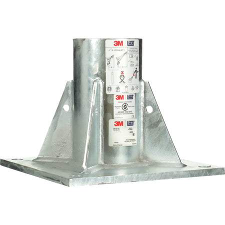 DBI-SALA® Confined Space Floor Mount Base, Galvanized - SHP272