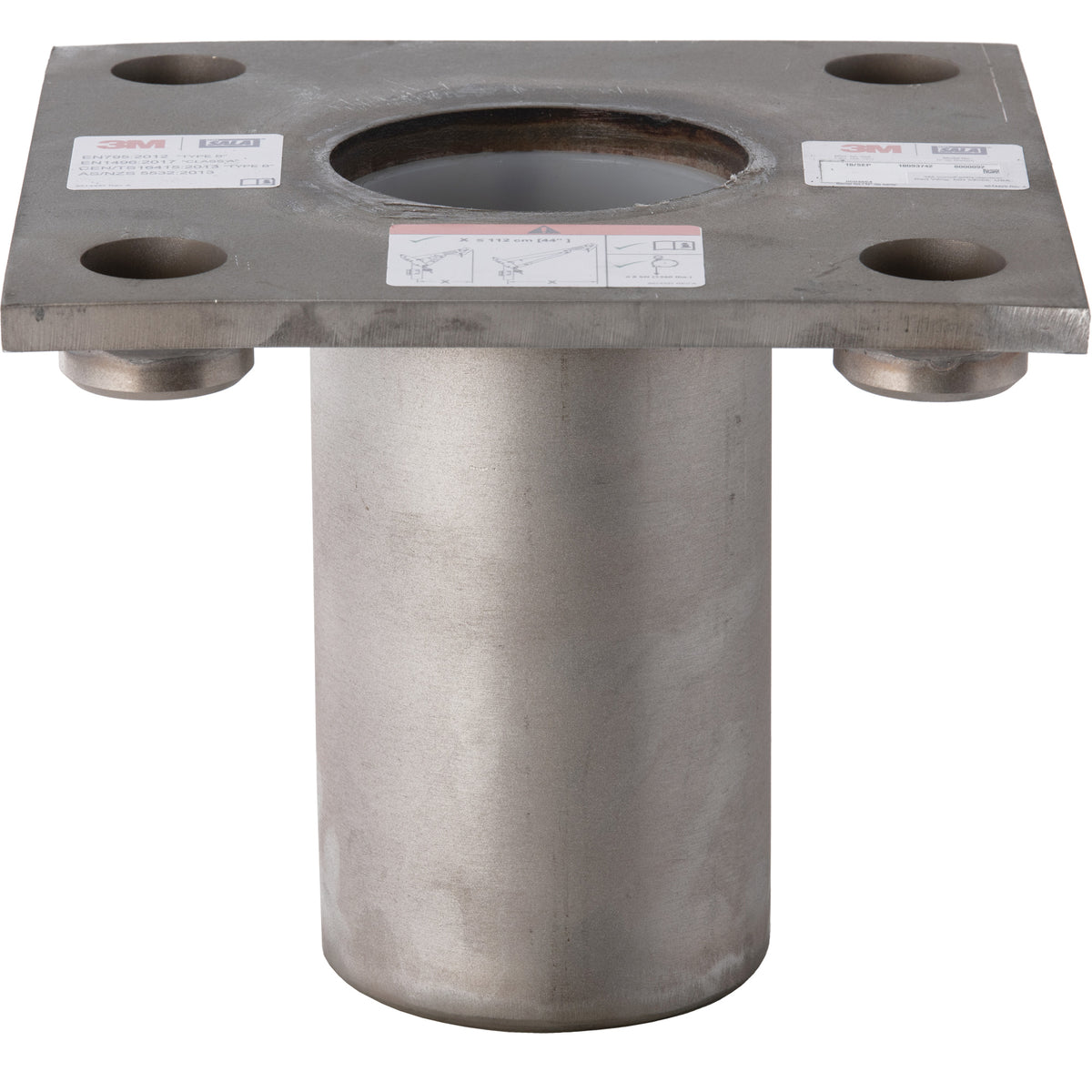 DBI-SALA® Confined Space Core Insert Base with Top Plate, Stainless Steel - SHP273