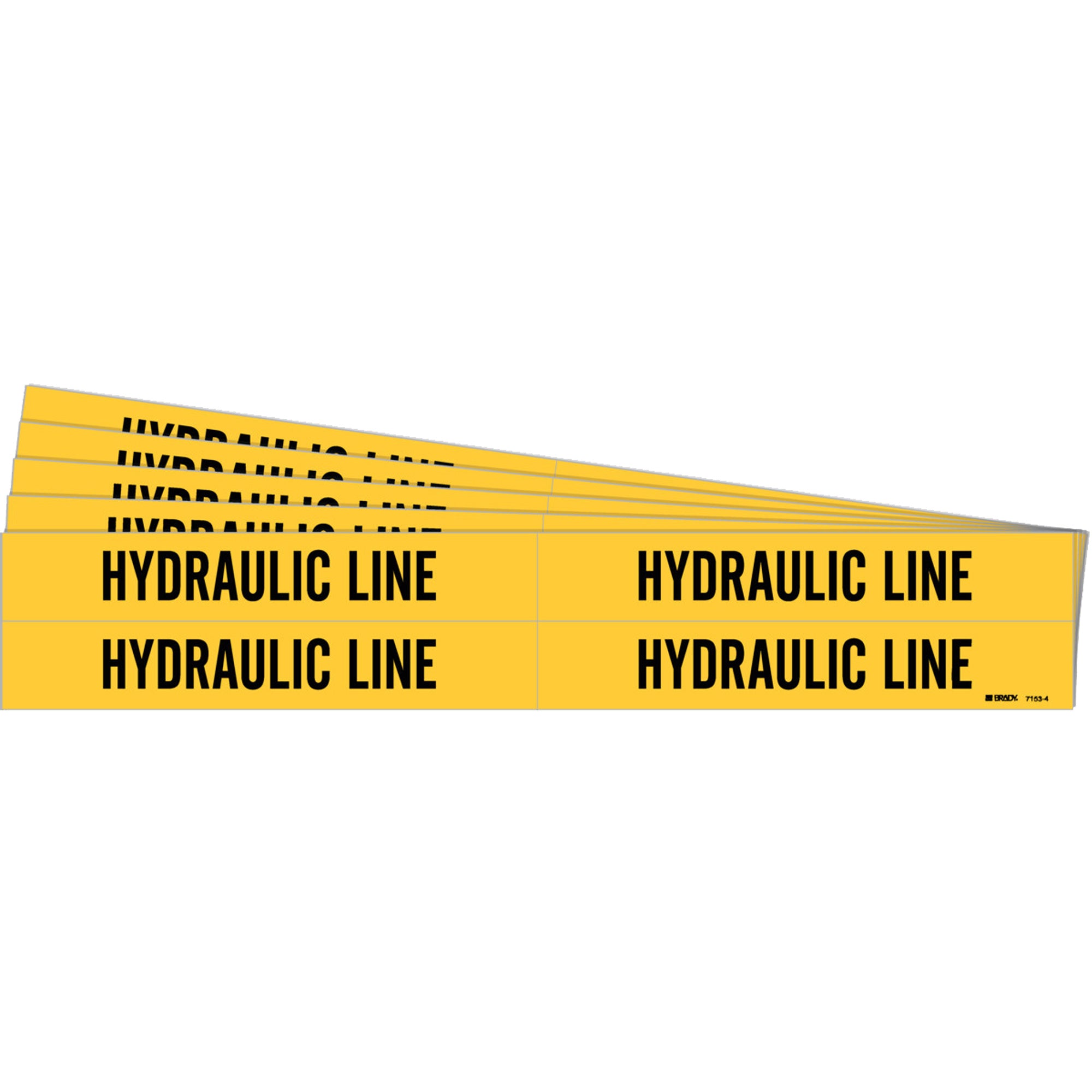 ""Hydraulic Line"" Pipe Markers - SI028