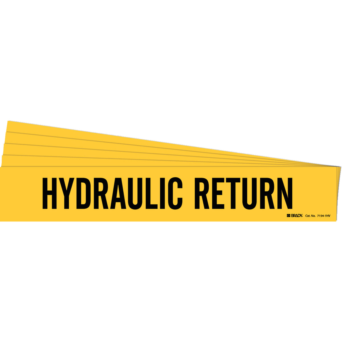 ""Hydraulic Return"" Pipe Marker - SI030