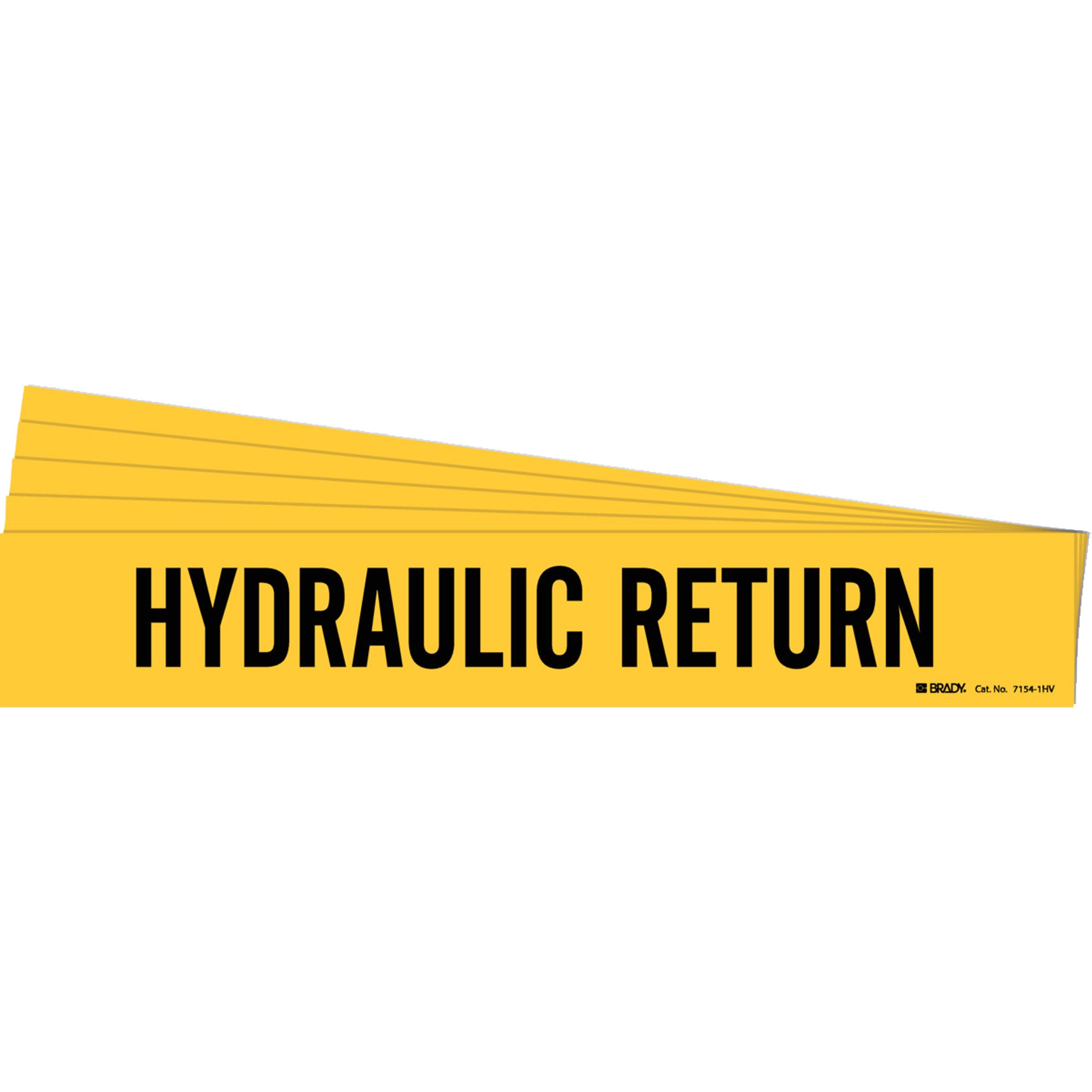 ""Hydraulic Return"" Pipe Marker - SI030