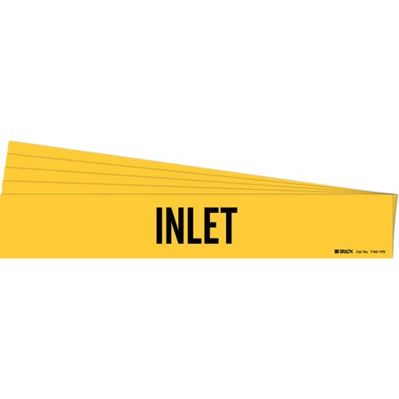 ""Inlet"" Pipe Marker - SI074