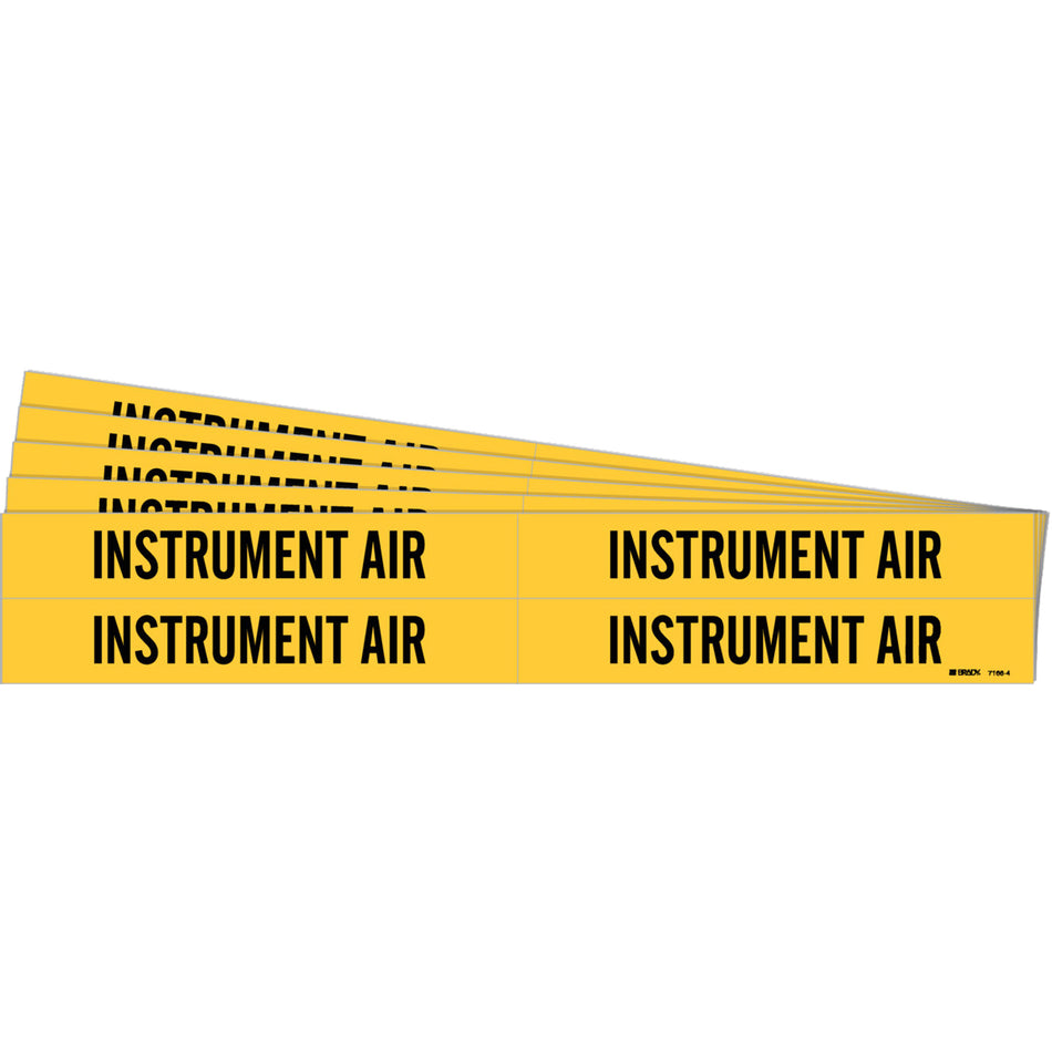 ""Instrument Air"" Pipe Markers - SI080