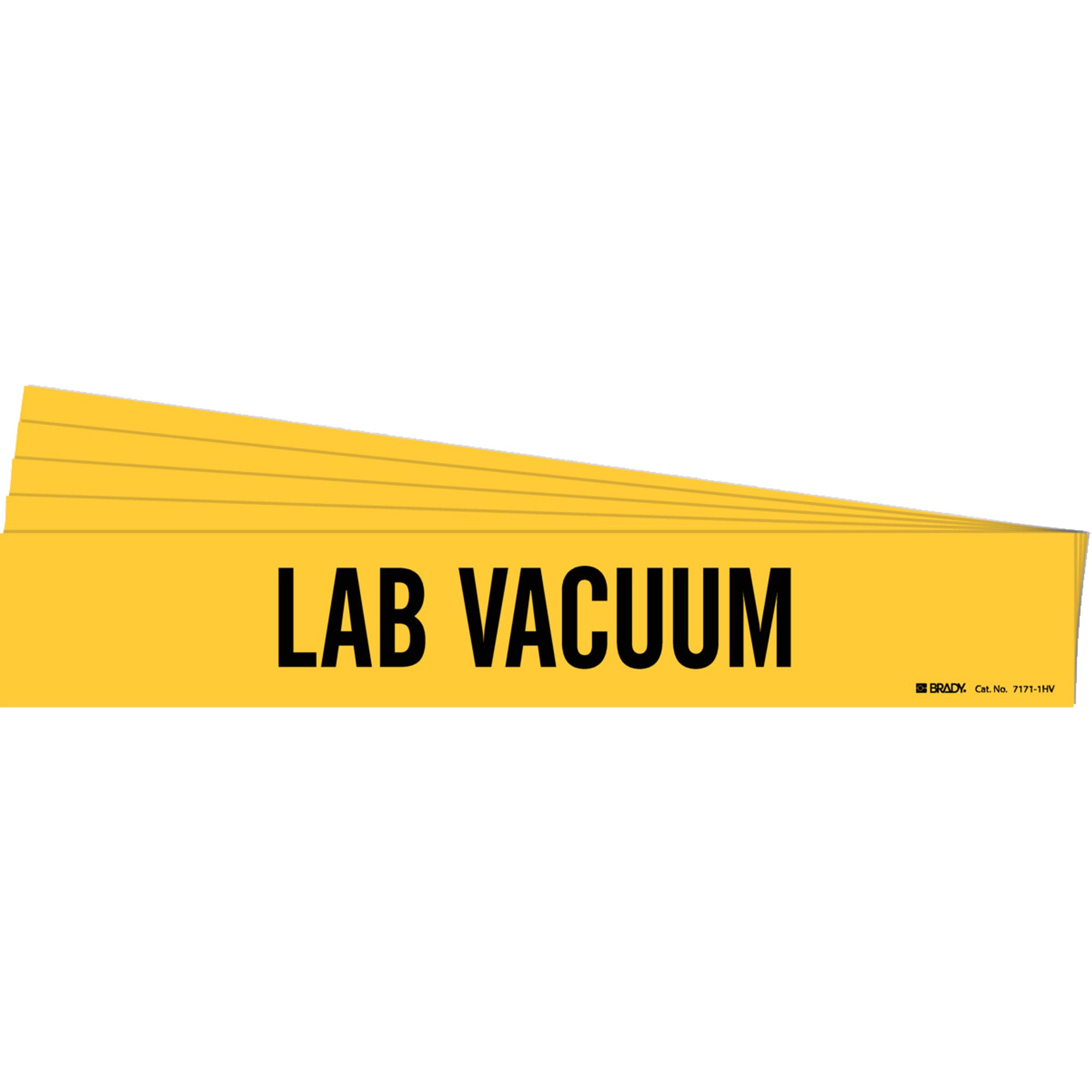 ""Lab Vacuum"" Pipe Marker - SI098