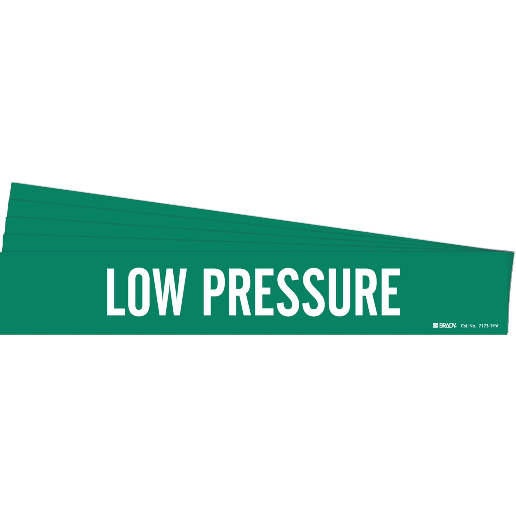""Low Pressure"" Pipe Marker - SI106