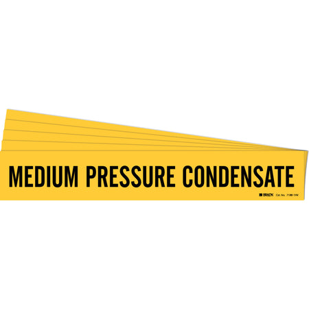 ""Medium Pressure Condensate"" Pipe Marker - SI150