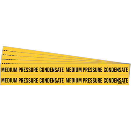 ""Medium Pressure Condensate"" Pipe Markers - SI152