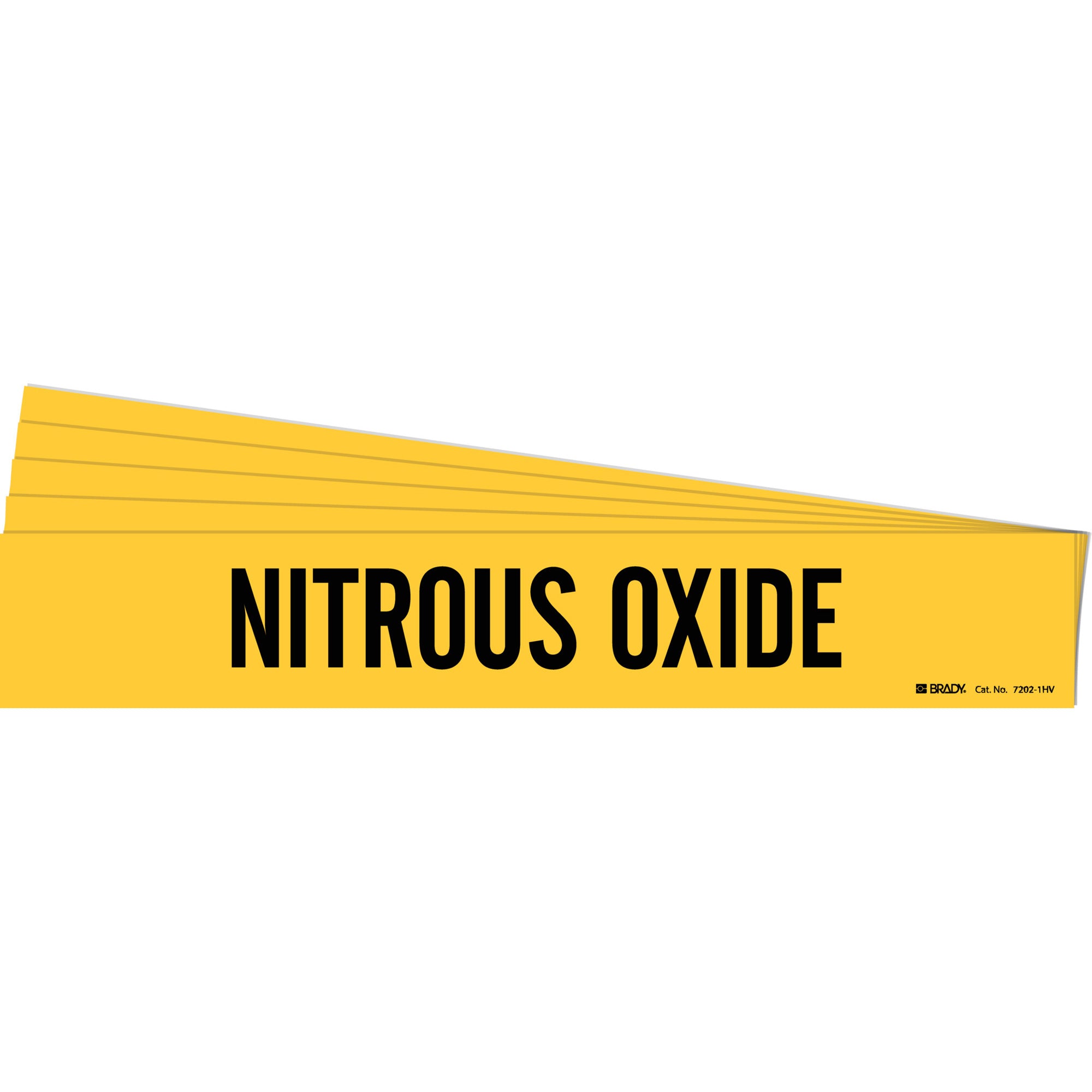 ""Nitrous Oxide"" Pipe Marker - SI198