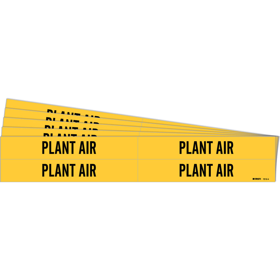 ""Plant Air"" Pipe Markers - SI236