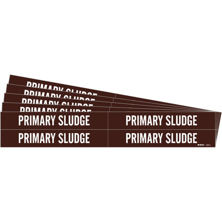 ""Primary Sludge"" Pipe Markers - SI276
