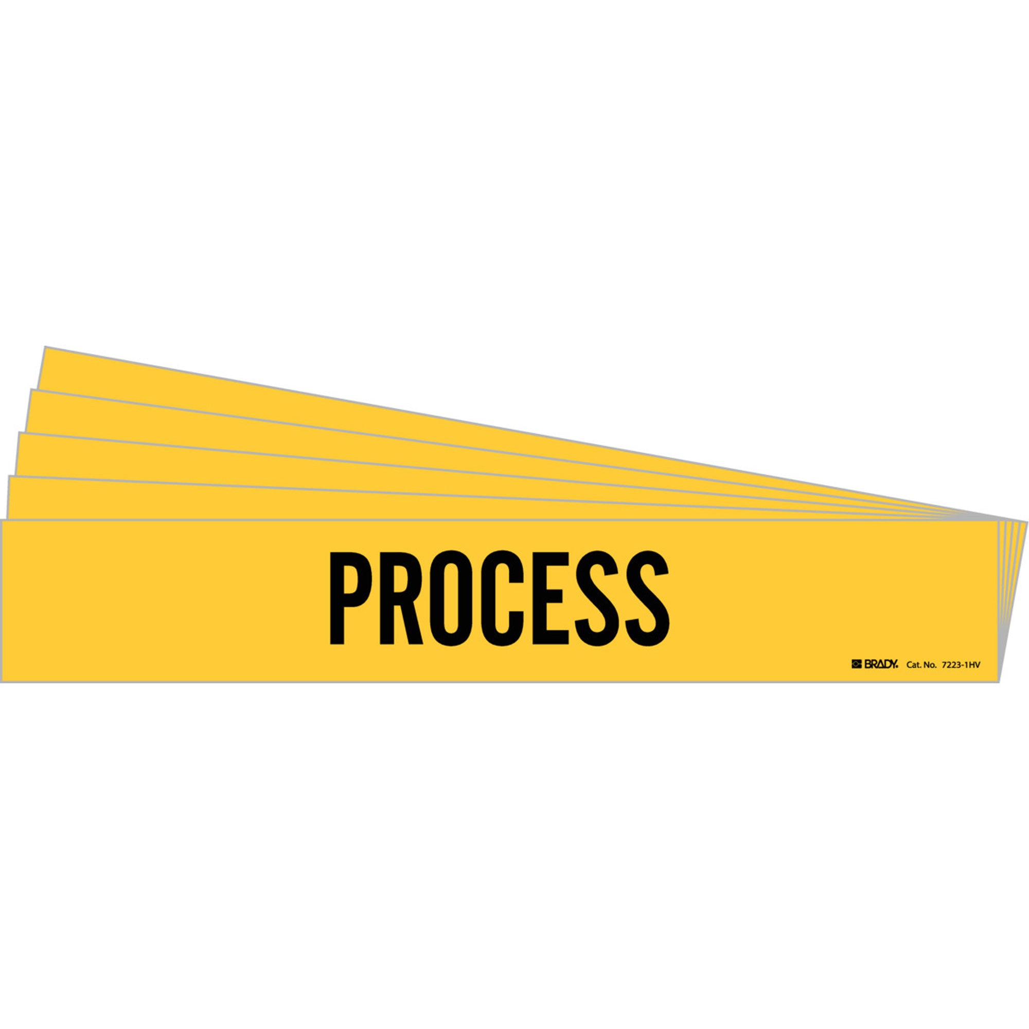 ""Process"" Pipe Marker - SI278