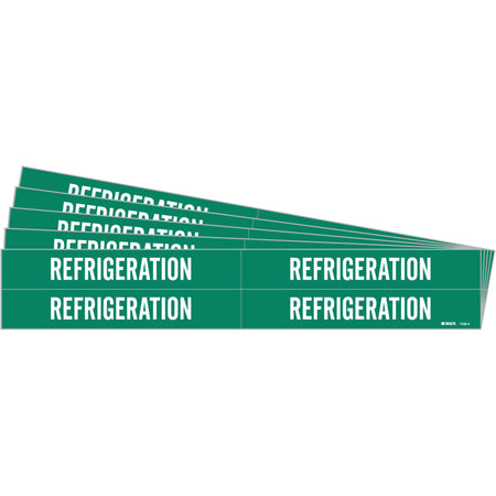 ""Refrigeration"" Pipe Markers - SI340