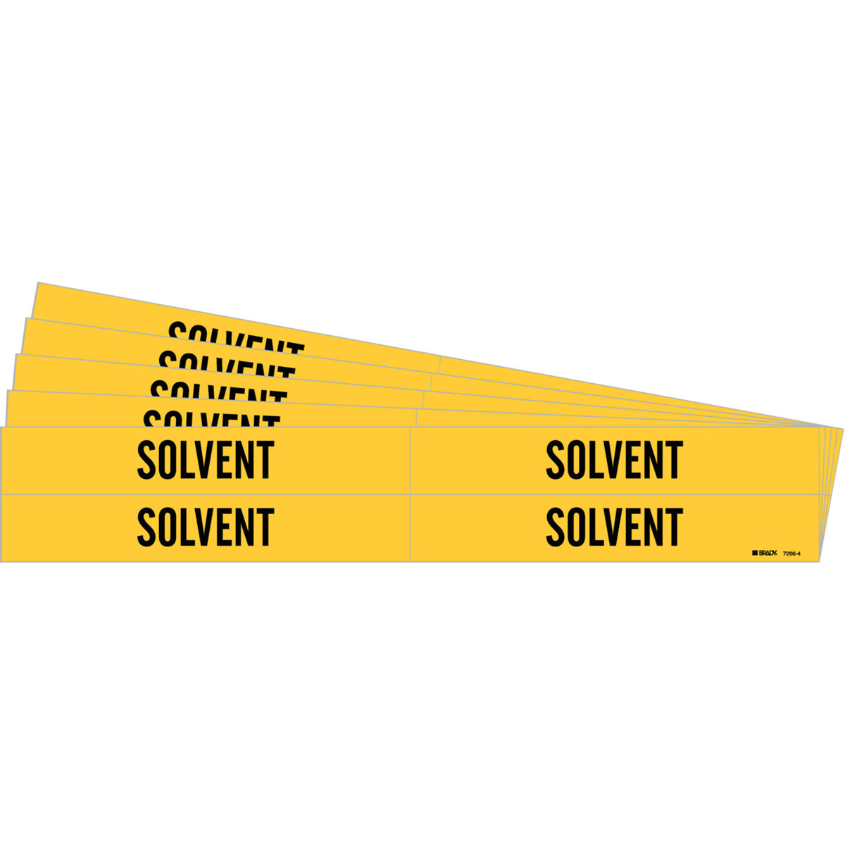 ""Solvent"" Pipe Markers - SI452