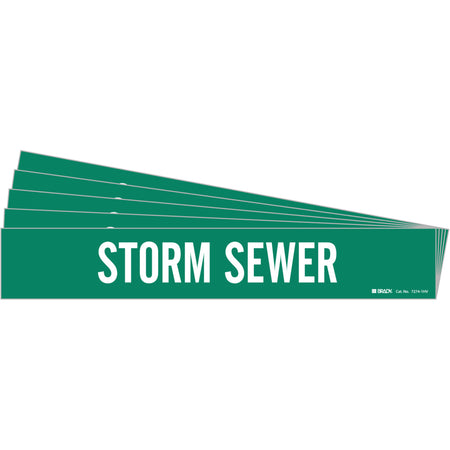 ""Storm Sewer"" Pipe Marker - SI482