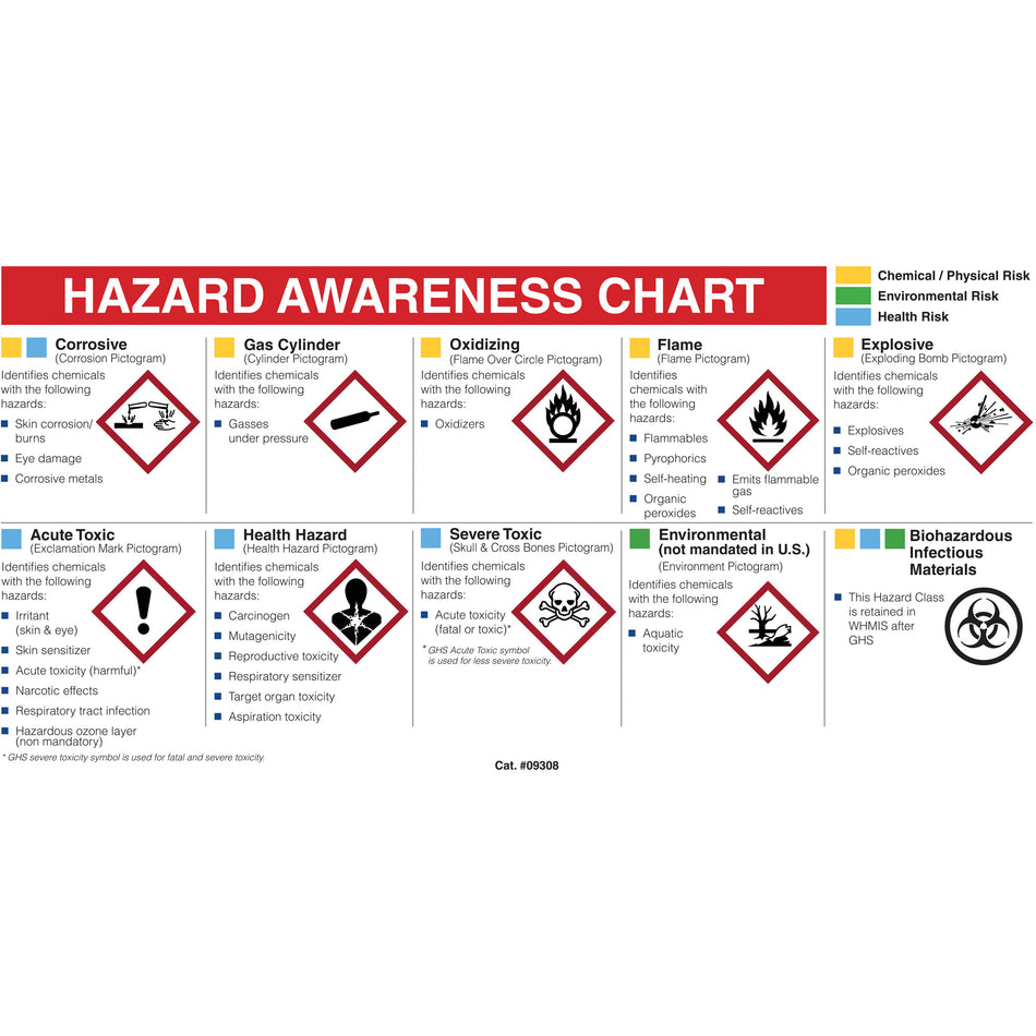 Mini MSDS Chart- English - SJ004