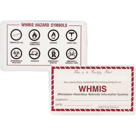 WHMIS Wallet Cards - SJ010