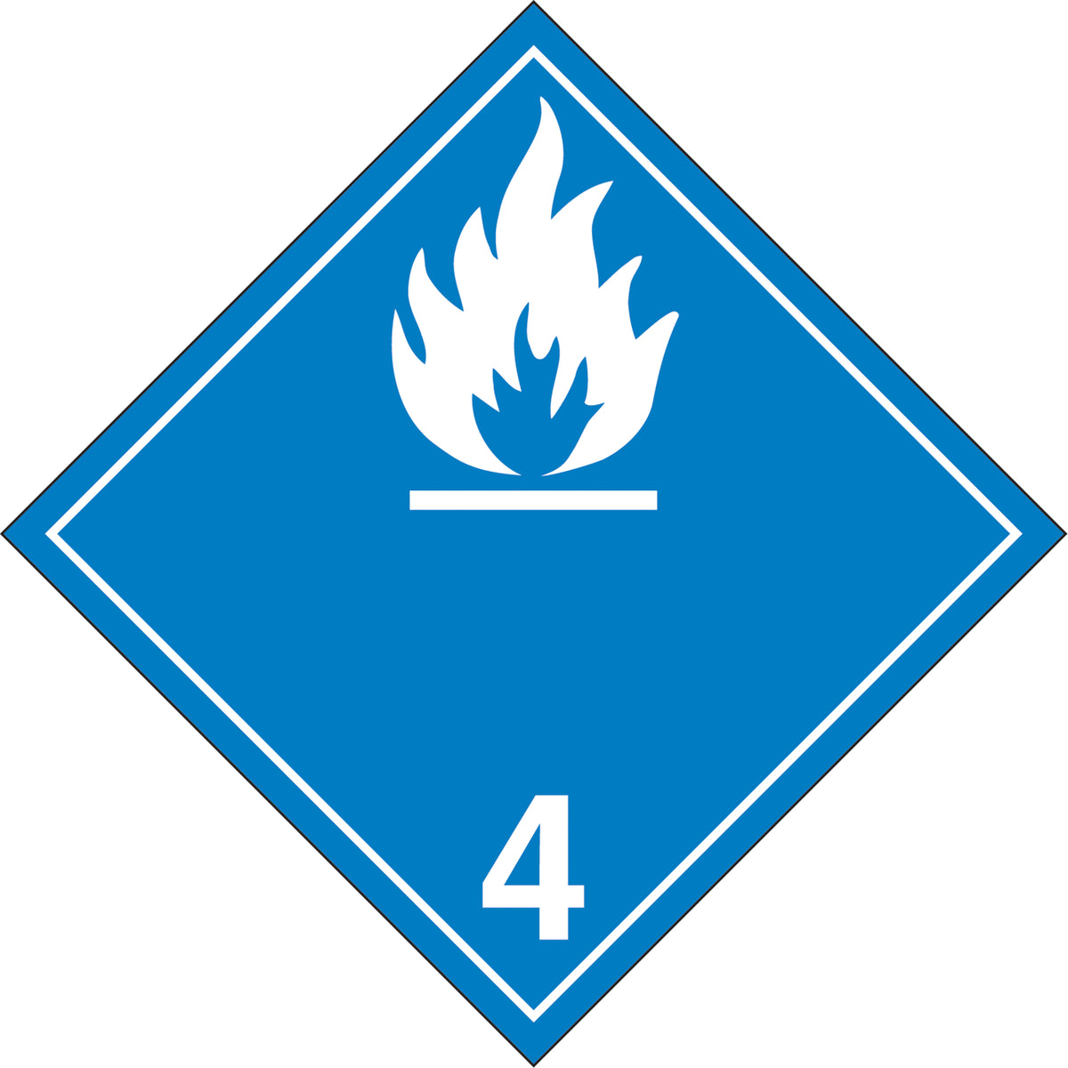 Water Reactive Substances TDG Placard - SD325