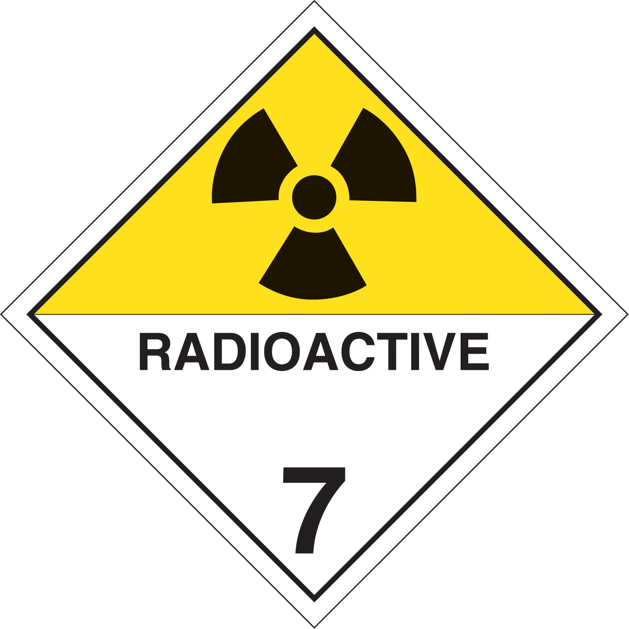 Radioactive Materials TDG Placard - SD335