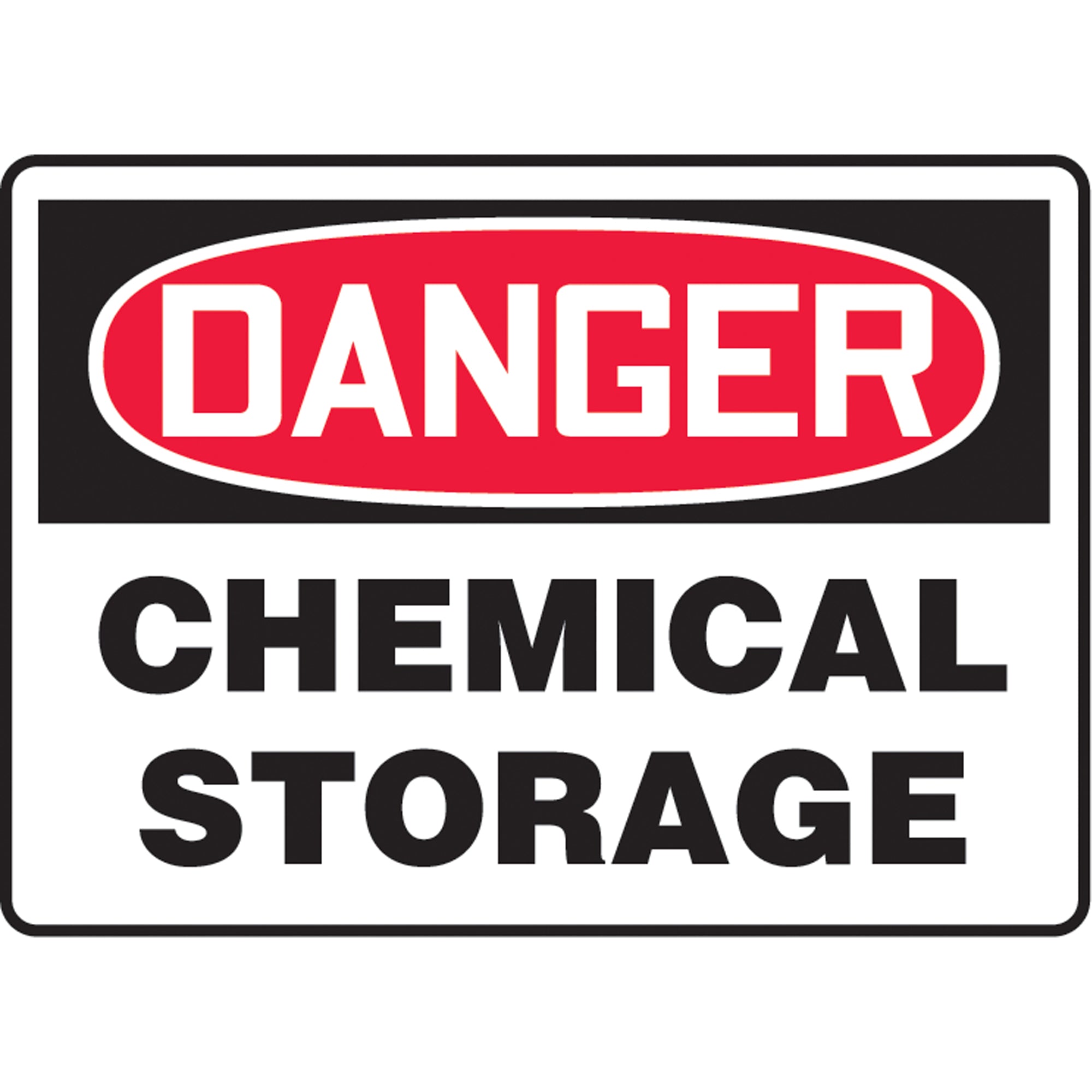 ""Chemical Storage"" Sign - SK128