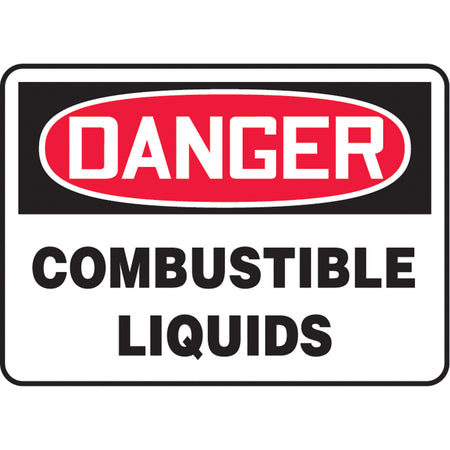""Combustible Liquids"" Sign - SK156