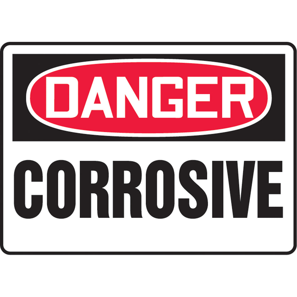 ""Corrosive"" Sign - SK177