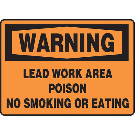 ""Lead Work Area"" Sign - SK616