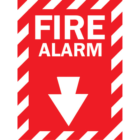 ""Fire Alarm"" Sign - SL559