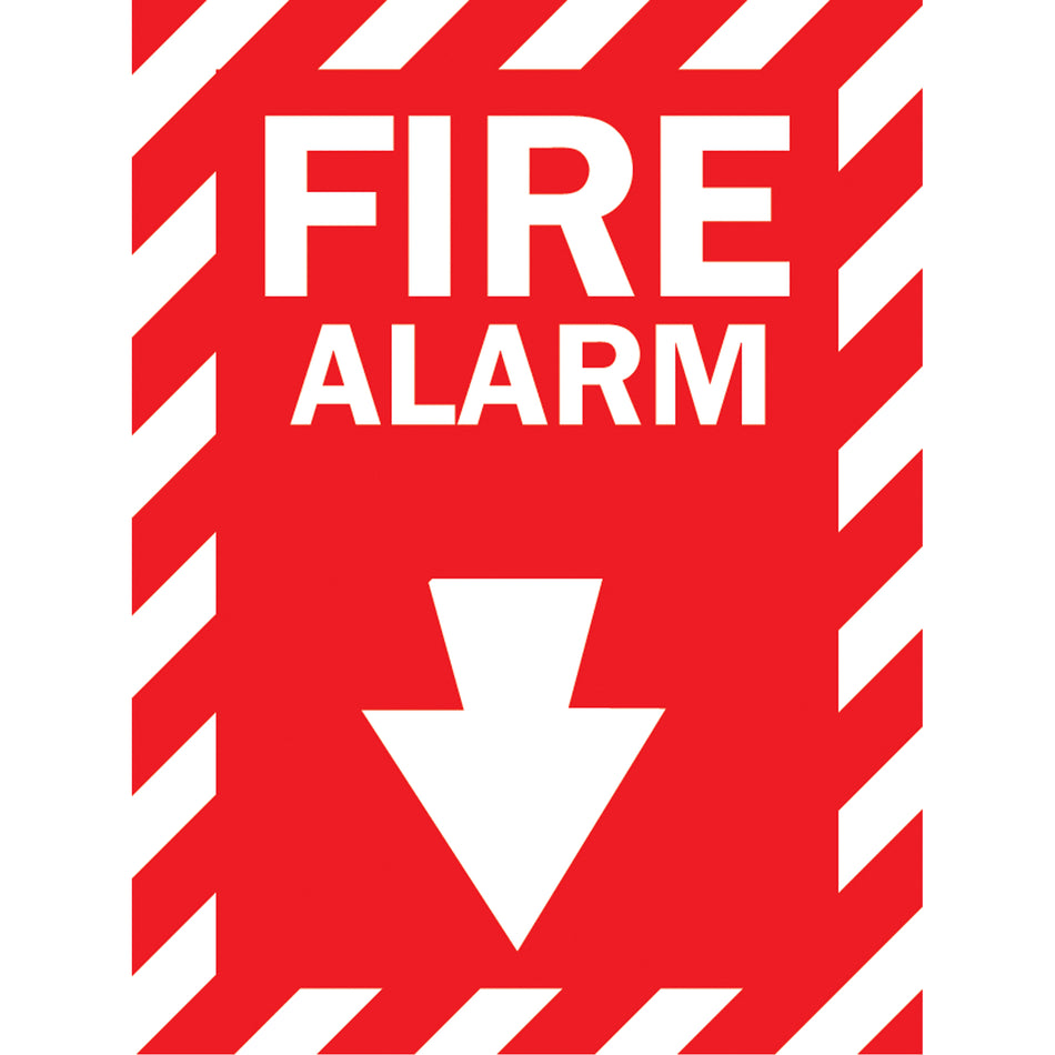 ""Fire Alarm"" Sign - SL559