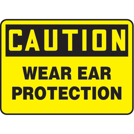 ""Wear Ear Protection"" Sign - SM247