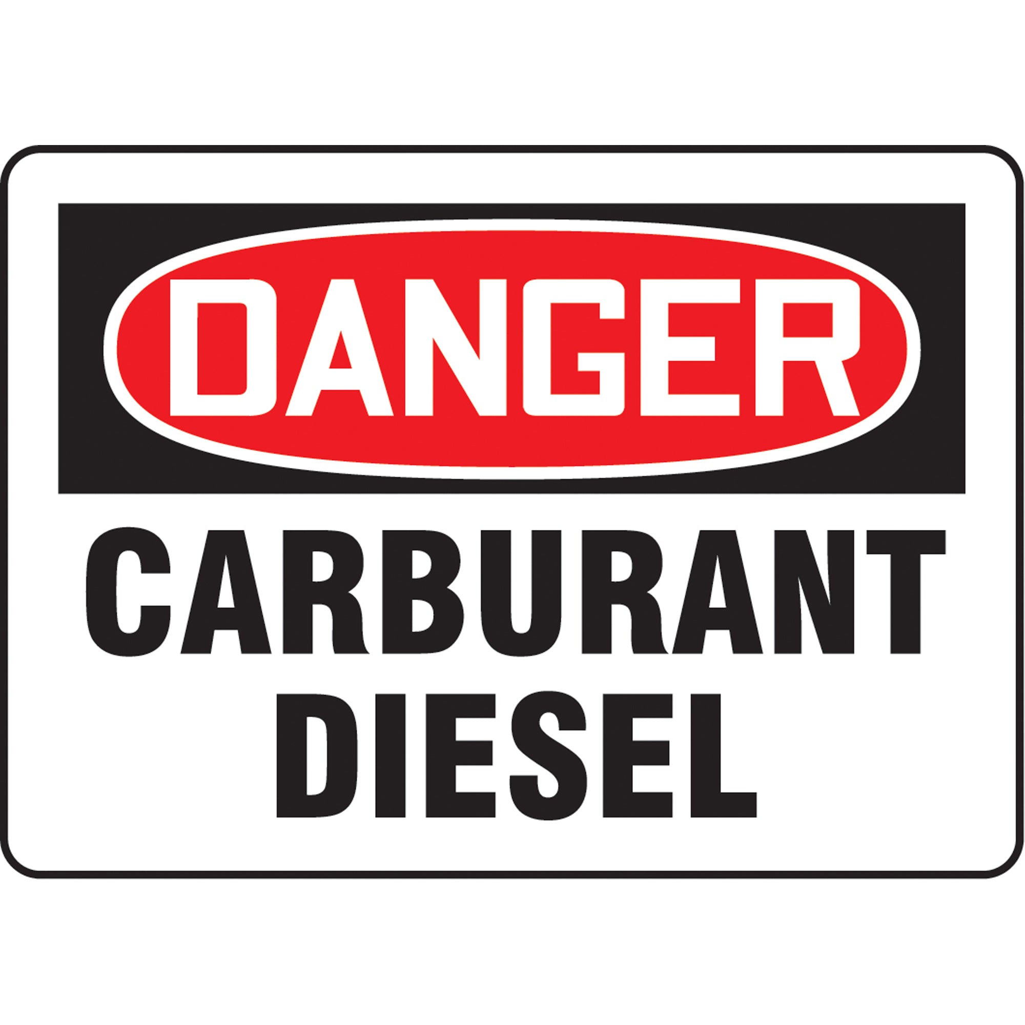 ""Carburant diesel"" Sign - SO450